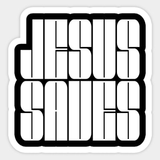 Jesus Saves Sticker